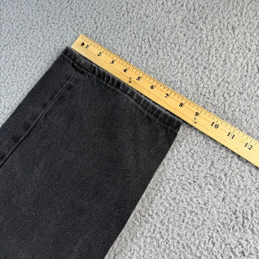 Levi's 560 Relaxed Fit Straight Jeans Mens 36x31 (Tag 38x32) Black 100% Cotton